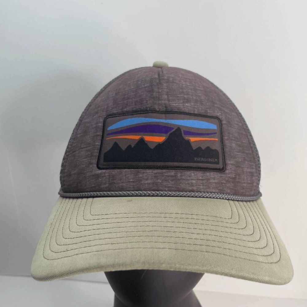 Patagonia Fitz Roy Banner Interstate Hat - Forge Grey (READ)